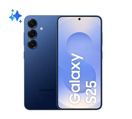 Samsung Galaxy S25 256 GB 5G Smartphone 15,8 cm (6.2 Zoll) 3,5 GHz Android 50 MP Dreifach Kamera Dual Sim WiFi 7  (Navy) f&uuml;r 756,00 Euro