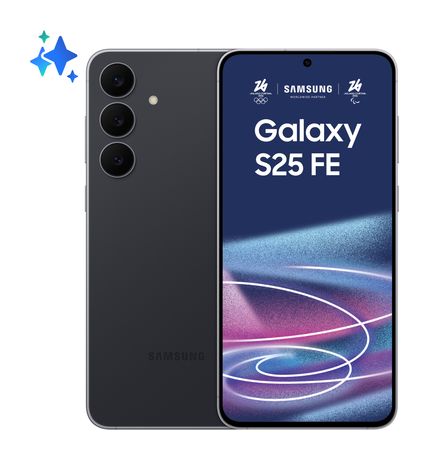 Samsung Galaxy S25 FE 256 GB 5G Smartphone 17 cm (6.7 Zoll) Android 50 MP Dreifach Kamera Dual Sim WiFi 6E (JetBlack) f&uuml;r 623,00 Euro