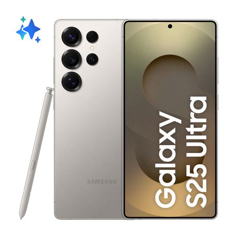 Samsung Galaxy S25 Ultra 512 GB 5G Smartphone 17,5 cm (6.9 Zoll) 3,5 GHz Android 200 MP Vierfach Kamera Dual Sim WiFi 7  (Grau, Titan) f&uuml;r 1.167,00 Euro