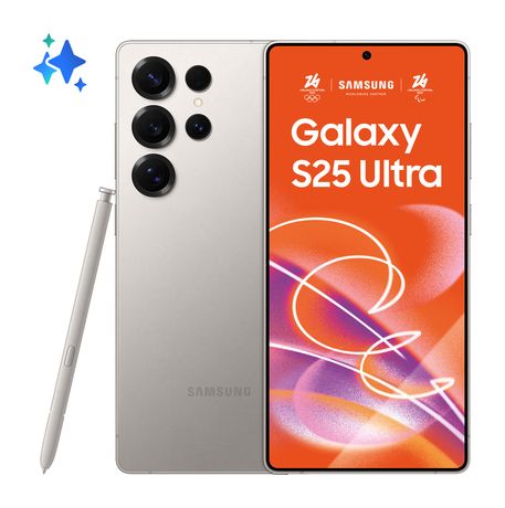 Samsung Galaxy S25 Ultra 256 GB 5G Smartphone 17,5 cm (6.9 Zoll) Android 200 MP Vierfach Kamera Dual Sim WiFi 7  (Grau, Titan) f&uuml;r 1.082,00 Euro