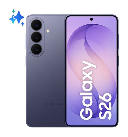 Samsung Galaxy S26 512 GB 5G Smartphone 16 cm (6.3 Zoll) 3,26 GHz Android 50 MP Dreifach Kamera Dual Sim WiFi 7 (Cobalt Violet) f&uuml;r 959,00 Euro
