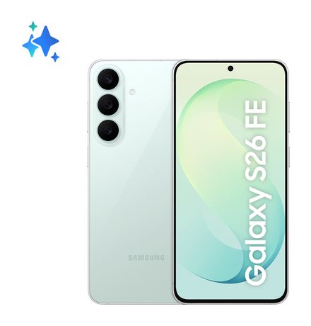 Samsung Galaxy S26 FE 256 GB 5G Smartphone 17 cm (6.7 Zoll) 2,74 GHz Android 50 MP Dreifach Kamera Dual Sim WiFi 6  (Grün) f&uuml;r 899,00 Euro