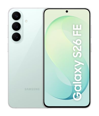 Samsung Galaxy S26 FE 256 GB 5G Smartphone 17 cm (6.7 Zoll) Android 50 MP Dreifach Kamera Dual Sim WiFi 6E  (Grün) f&uuml;r 769,00 Euro
