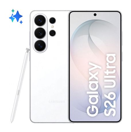 Samsung Galaxy S26 Ultra 512 GB 5G Smartphone 17,5 cm (6.9 Zoll) 3,6 GHz Android 200 MP Vierfach Kamera Dual Sim WiFi 7  (Weiß) f&uuml;r 1.649,00 Euro