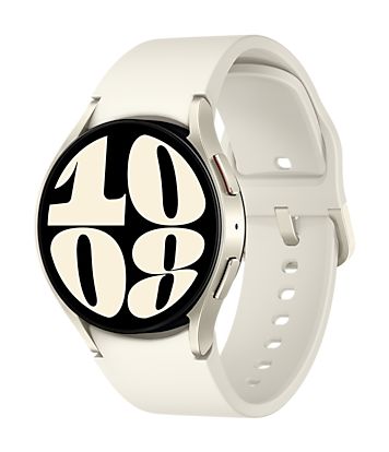 Samsung Galaxy Watch6 Digital 40 mm Smartwatch Rund IP68 40 h 330 ppi (Gold) für 199,00 Euro