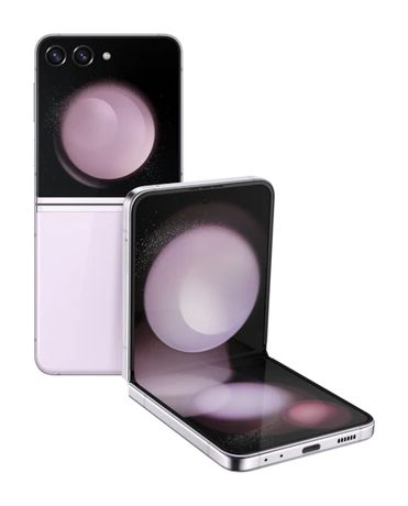 Samsung Galaxy Z Flip5 256 GB 5G Smartphone 17 cm (6.7 Zoll) Android 12 MP Dual Kamera Dual Sim  (Lavendel) f&uuml;r 704,00 Euro