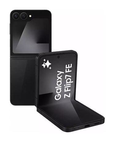 Samsung Galaxy Z Flip7 FE 256 GB 5G Smartphone 17 cm (6.7 Zoll) 2,9 GHz Android 50 MP Dual Kamera Dual Sim WiFi 6  (Schwarz) f&uuml;r 875,00 Euro