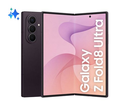 Samsung Galaxy Z Fold8 Ultra 256 GB 5G Smartphone 20,3 cm (8 Zoll) Android 200 MP Dreifach Kamera Dual Sim WiFi 7 (Violet Shadow) f&uuml;r 1.755,00 Euro
