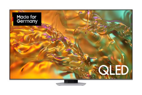 Samsung GQ55Q80DAT QLED 139,7 cm (55 Zoll) Fernseher 4K Ultra HD VESA 200 x 200 mm (Eclipse Silver) für 666,00 Euro