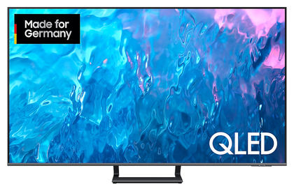 Samsung GQ55Q74CAT QLED Fernseher 139,7 cm (55") EEK: G 4K Ultra HD (Dark gray) für 888,00 Euro
