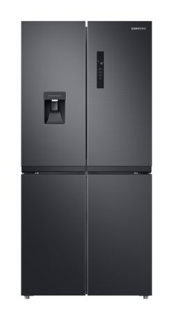 Samsung RF48A401EB4EF Side-by-Side Kühl-/ Gefrierkombination French Door 298 kWh NoFrost 1793 mm x 833 mm  (Anthrazit) f&uuml;r 968,00 Euro