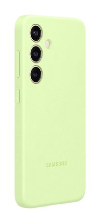 Samsung Silicone Cover für Samsung Galaxy S24  (Grün) f&uuml;r 10,00 Euro