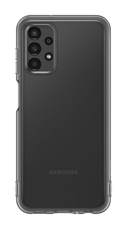 Samsung Soft Clear Cover für Samsung Galaxy A13  (Schwarz) f&uuml;r 1,00 Euro