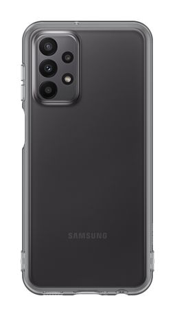 Samsung Soft Clear Cover für Galaxy A23 (Schwarz) f&uuml;r 1,00 Euro