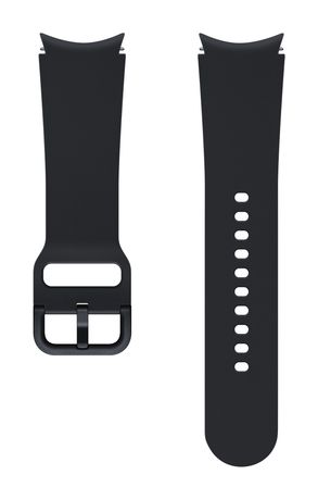 Samsung Sport Band Armband 24,4 mm Samsung Galaxy Watch4, Galaxy Watch4 Classic  (Schwarz) f&uuml;r 6,99 Euro
