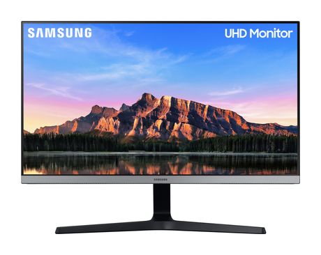 Samsung UHD Monitor UR55 4K Ultra HD Monitor 71,1 cm (28 Zoll) EEK: F 16:9 4 ms 300 cd/m² (Grau) für 219,00 Euro