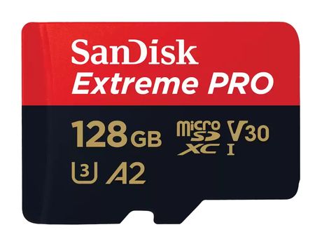 Extreme Pro A2 MicroSDXC Speicherkarte 128 GB Class 3 (U3) Klasse 10 