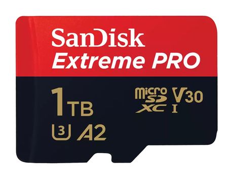 Extreme Pro A2 MicroSDXC Speicherkarte 1 TB Class 3 (U3) Klasse 10 