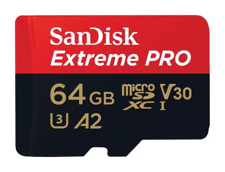 Extreme Pro A2 MicroSDXC Speicherkarte 64 GB Class 3 (U3) Klasse 10 