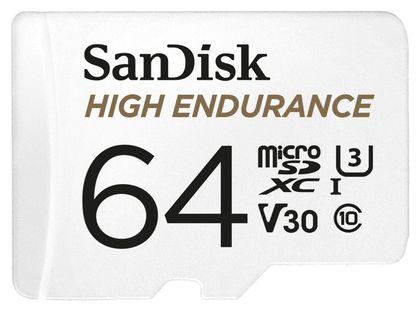 High Endurance MicroSDXC Speicherkarte 64 GB Class 3 (U3) Klasse 10 
