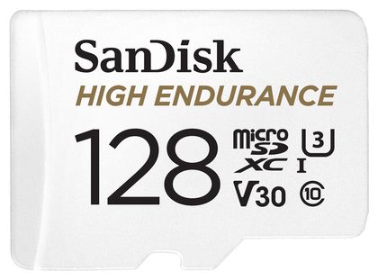 High Endurance MicroSDXC Speicherkarte 128 GB Class 3 (U3) Klasse 10 