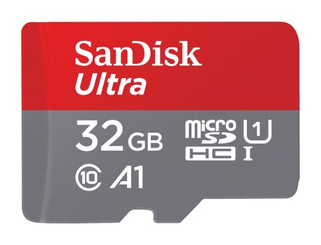 Sandisk Ultra A1 MiniSDHC Speicherkarte 32 GB Klasse 10 f&uuml;r 16,99 Euro