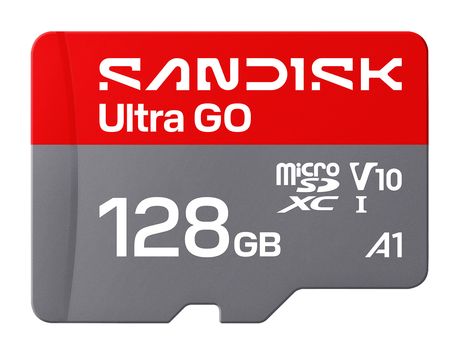 Sandisk Ultra Go MicroSDXC Speicherkarte 128 GB f&uuml;r 32,99 Euro