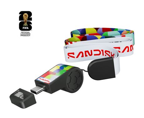 Sandisk USB-C FIFA World Cup 2026 Edition USB Typ-C Stick 64 GB  (Grün) f&uuml;r 29,99 Euro