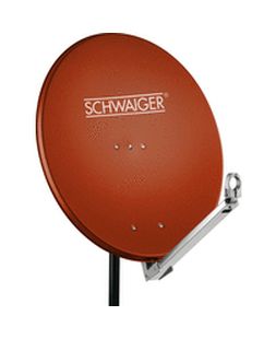 SCHWAIGER SPI710.2 75 cm Sat-Spiegel  (Rot) f&uuml;r 148,99 Euro