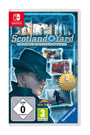 Scotland Yard - Auf der Jagd nach Mister X (Nintendo Switch) f&uuml;r 24,99 Euro