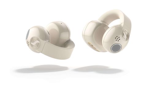 Sennheiser Accentum Clip In-Ear Bluetooth Kopfhörer Kabellos TWS 9 h Laufzeit IP54  (Cremefarben) f&uuml;r 178,99 Euro