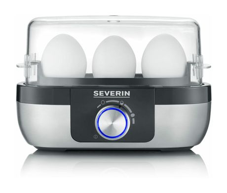 Severin EK3163 Eierkocher für 3 Eier (Schwarz, Edelstahl, Transparent) f&uuml;r 29,99 Euro