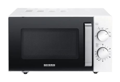 Severin MW7765 Freistehende Mikrowelle 800 W 6 Stufen  (Schwarz, Silber) f&uuml;r 169,90 Euro