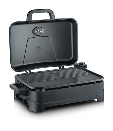 Severin PG8597 Tischgrill 2300 W mit 450 x 300 mm Fläche  (Schwarz) f&uuml;r 108,99 Euro