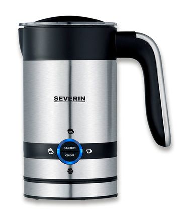 SM3584 Milchaufschäumer Automatischer Milchaufschäumer/-wärmer ca. 100 ml  (Schwarz, Edelstahl) 