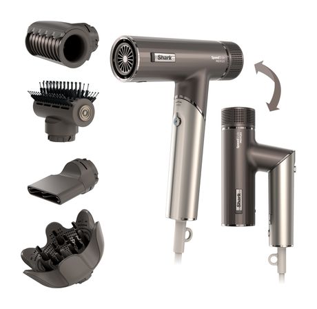 SHARK HD542EU SpeedStyle Pro Flex Haartrockner 1700 W  (Grau) f&uuml;r 149,99 Euro