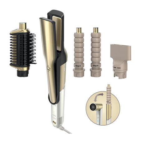 SHARK HD6041SEU Glam Straight & Waves Multistyler  (Gold) f&uuml;r 339,99 Euro