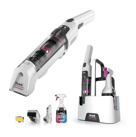 SHARK HX100EUT StainForce Handstaubsauger Beutellos (Schwarz, Pink, Weiß) f&uuml;r 149,99 Euro