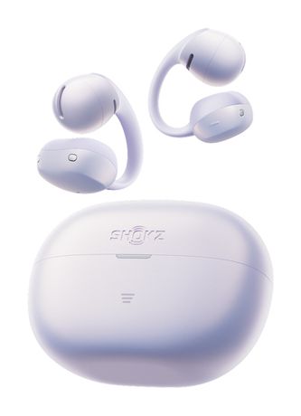 SHOKZ OpenDots Air In-Ear Bluetooth Kopfhörer kabellos 9 h Laufzeit IP55  (Violett) f&uuml;r 138,99 Euro