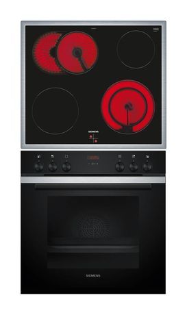 Siemens EQ211KB11 (HE213BBS3 + EA64RGNA1E) Herdset groß mit 60 cm Glaskeramik Kochfeld f&uuml;r 708,00 Euro