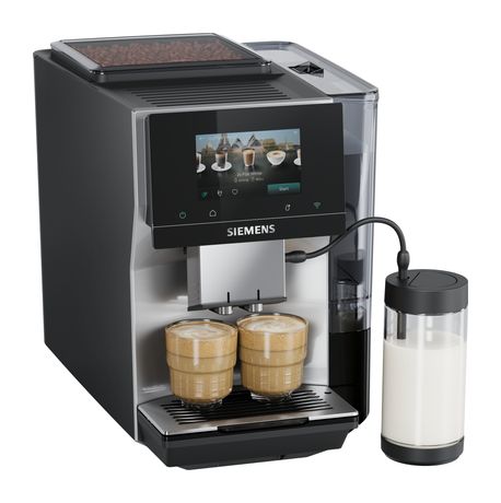 Siemens EQ700 TP725EM7 Kaffeevollautomat 19 bar 2,4 l 320 g  (Schwarz, Silber) f&uuml;r 1.749,00 Euro