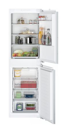 Siemens iQ100 KI85NNFE0 150 l / 99 l 177,5 cm Einbau Kühl-/Gefrierkombination 239 kWh NoFrost f&uuml;r 804,00 Euro