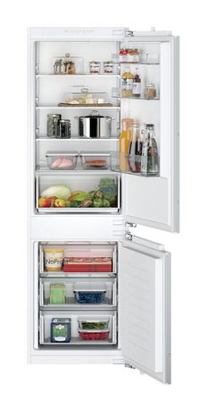Siemens iQ100 KI86NNFE0 184 l / 76 l 177,5 cm Einbau Kühl-/Gefrierkombination 234 kWh NoFrost f&uuml;r 801,00 Euro