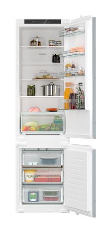 Siemens iQ100 KI96NNSE0 Schlepptür 215 l Kühlteil 75 l Gefrierteil 194 cm Einbau Kühl-/Gefrierkombination NoFrost f&uuml;r 2.218,00 Euro