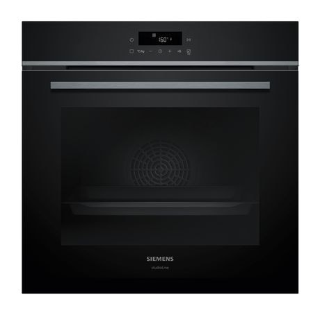 Siemens iQ300 HB472G0B3 Einbaubackofen groß AutoClean (Schwarz/Edelstahl) f&uuml;r 771,00 Euro