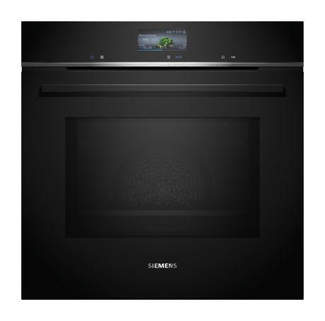 Siemens iQ700 HM776GKB1 Einbaubackofen groß AutoClean Mikrowelle (Schwarz) f&uuml;r 1.199,00 Euro