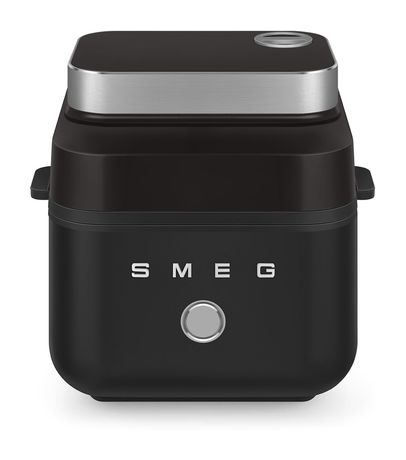 Smeg AFC01BLMEU Heißluftfritteuse 7 l 1450 W  (Schwarz, Silber) f&uuml;r 228,99 Euro