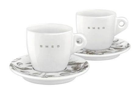 CCSC01 Cappuccino-Tassen 2er Set Tasse  (Weiß) 