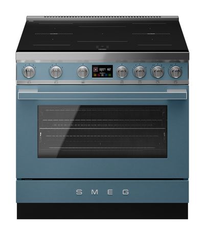 Smeg CPF90I1PSB2 Freistehender Herd Elektro 105 l 10 Beheizungsarten Vapor Clean mit Induktions Kochfeld f&uuml;r 6.499,00 Euro