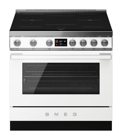 Smeg CPF90I1PWH2 Freistehender Herd Elektro 105 l 10 Beheizungsarten Vapor Clean mit Induktions Kochfeld f&uuml;r 5.999,00 Euro